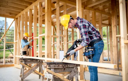 Construction d'une maison