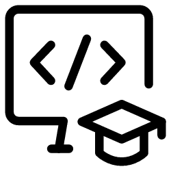 Icône d'un mortarboard