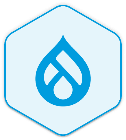 Logo du CMS Drupal