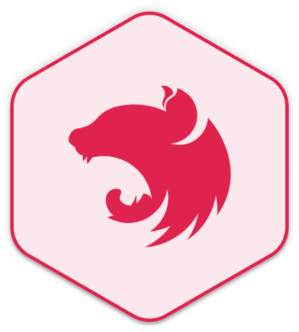 Logo du framework NestJS