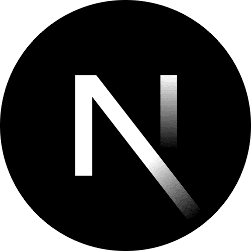 Logo du framework NextJS