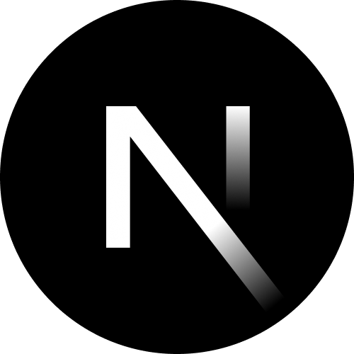 Logo du framework NextJS